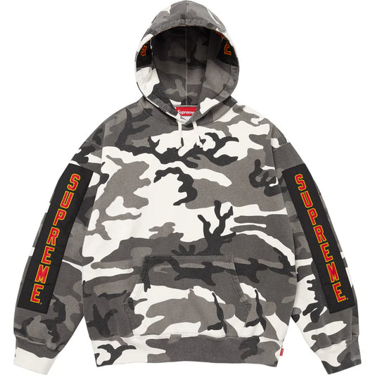 Supreme Hooded Sweatshirt Snow Camo