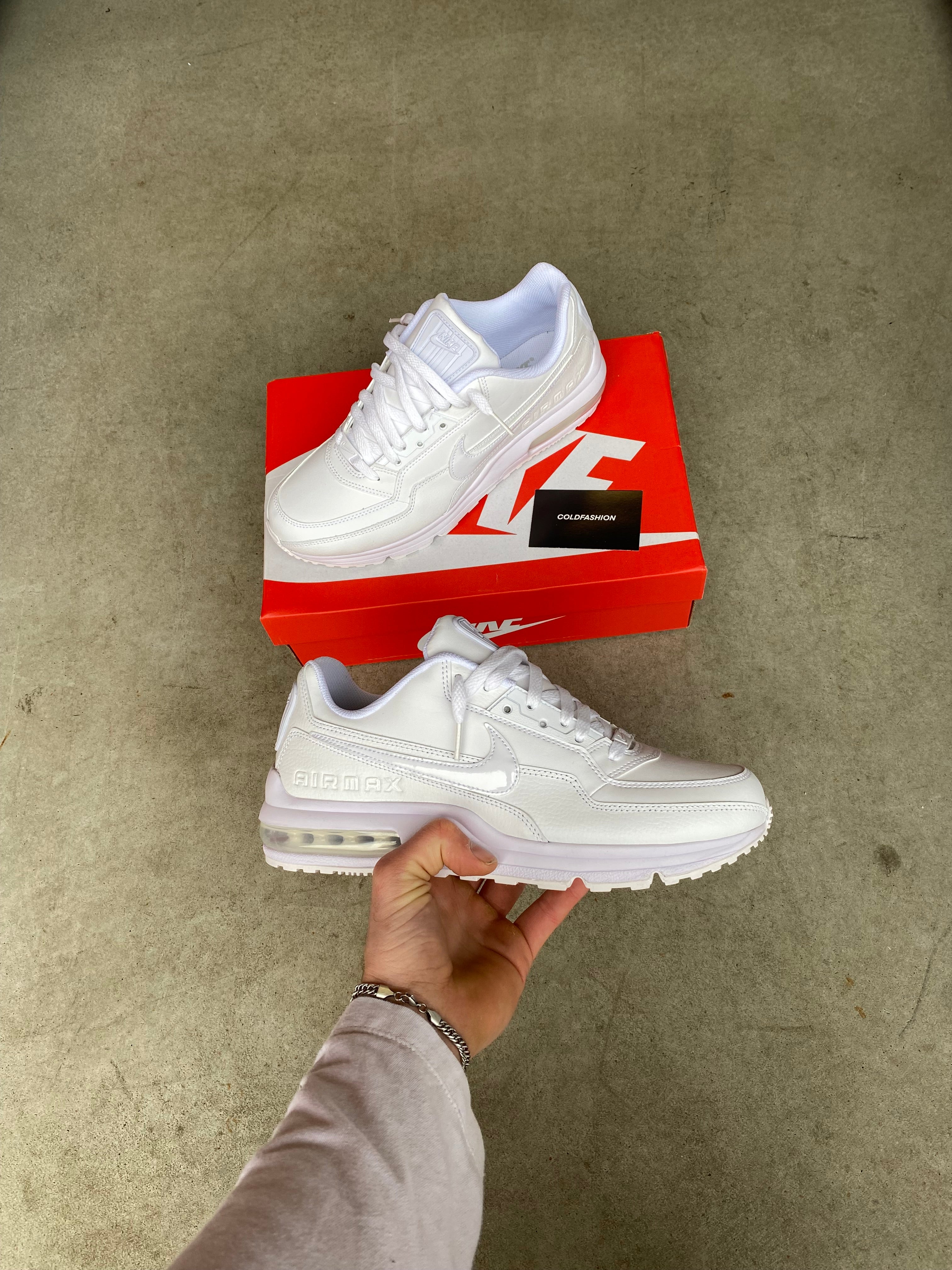 all white nike air max ltd