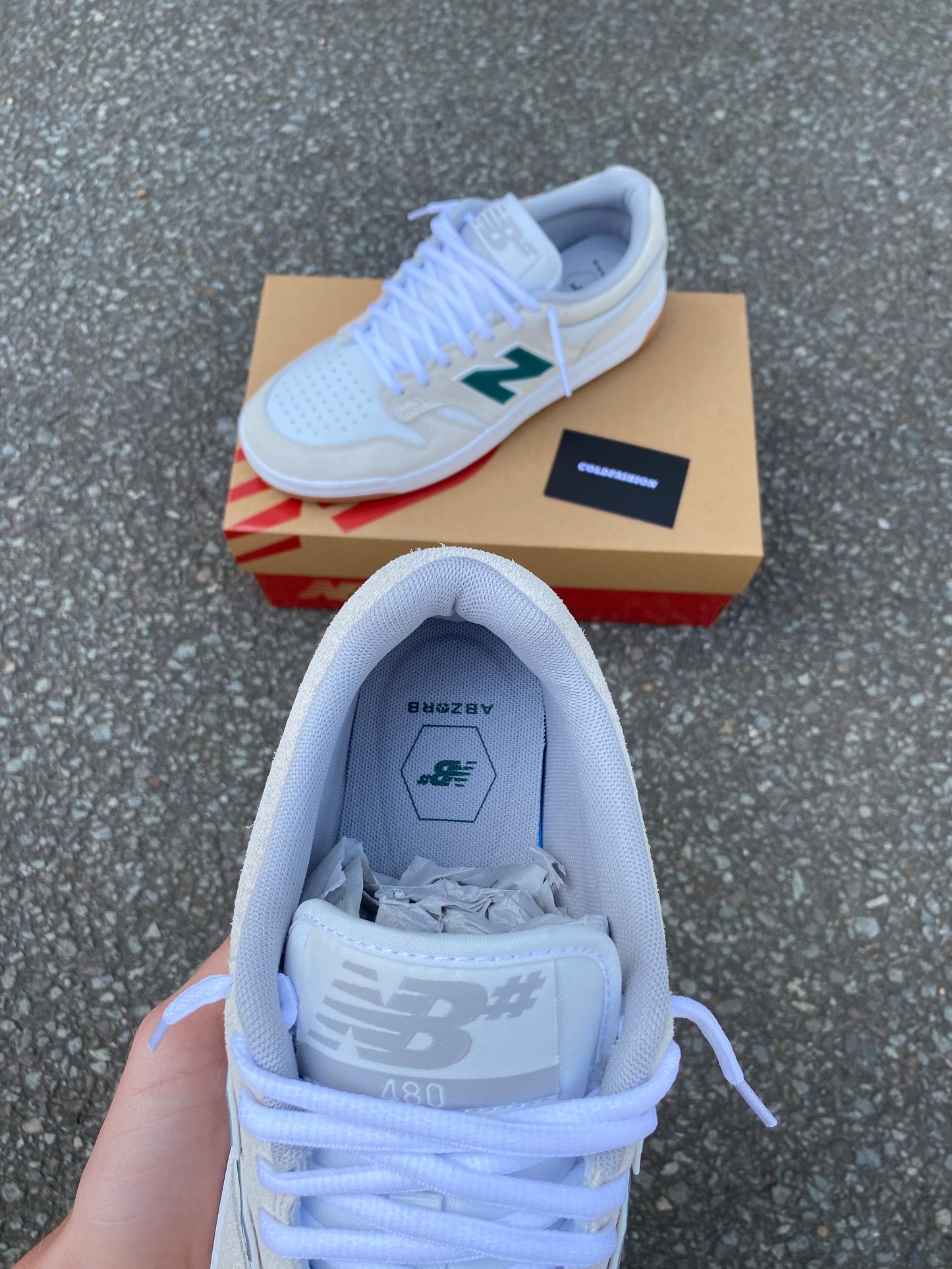 Custom New balance “mintshade”