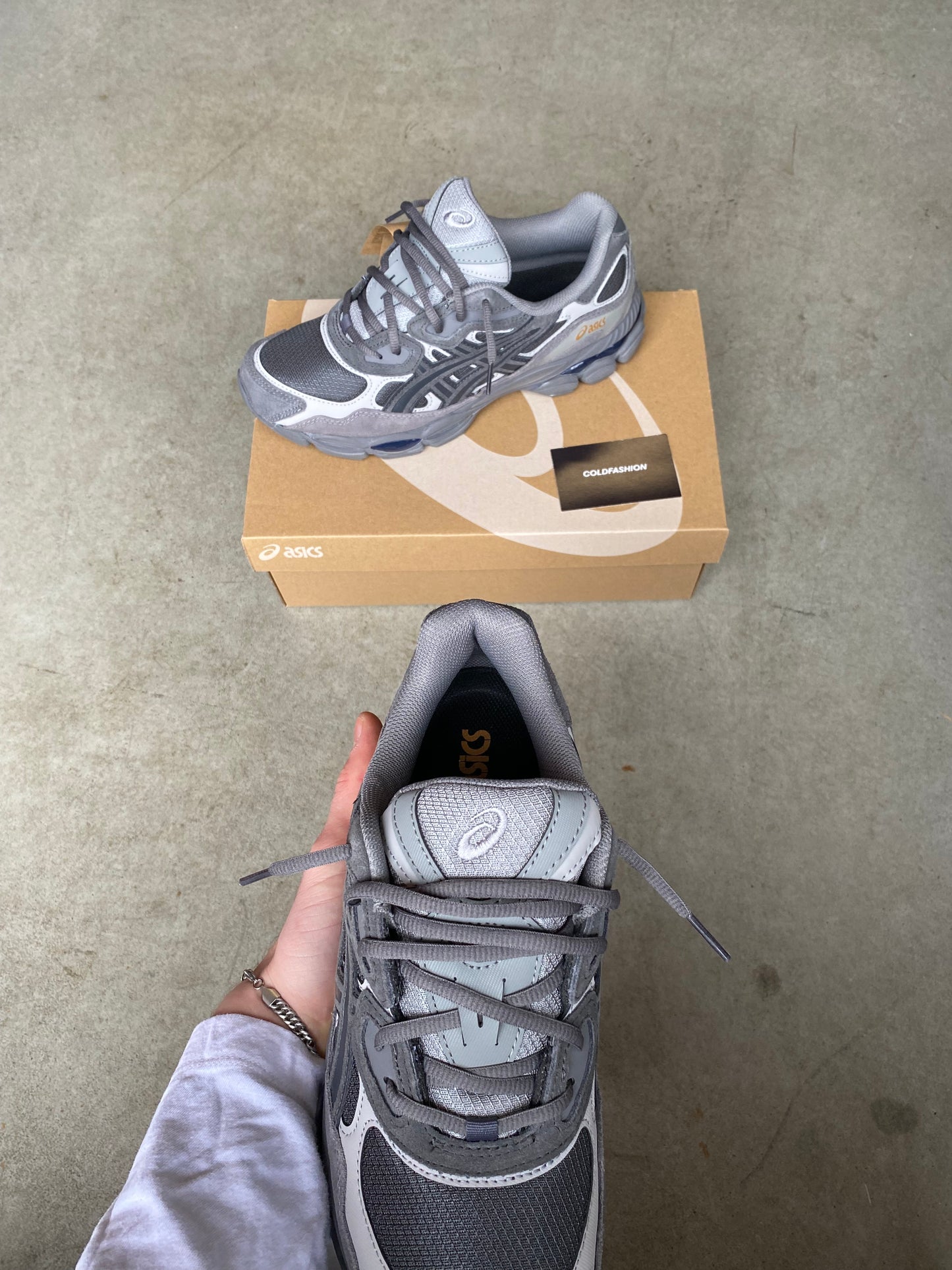 ASICS “Obsidian Grey”