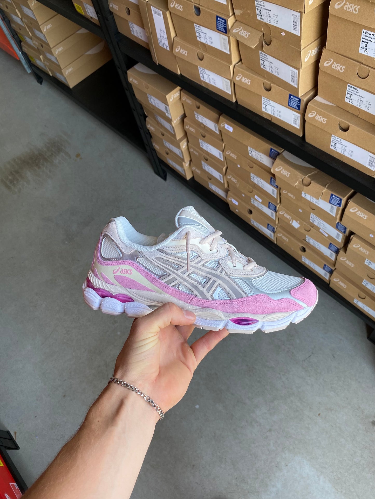 ASICS “mineral beige”