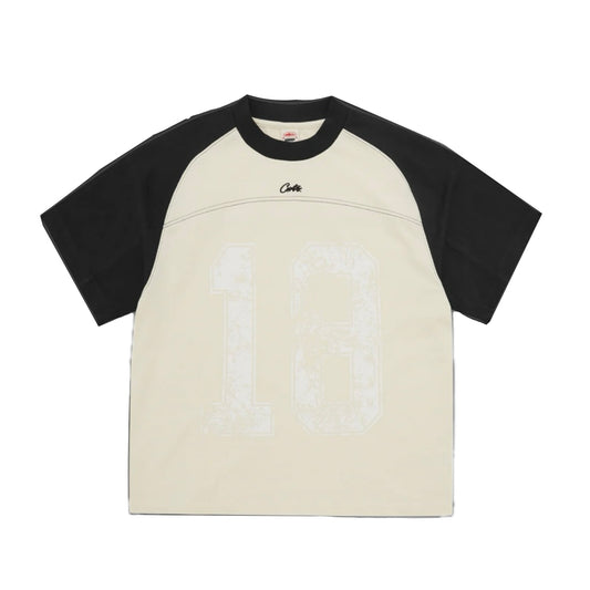 Corteiz HMP Vintage Jersey Cream Black