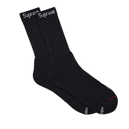 Supreme Hanes Crew Socks Black