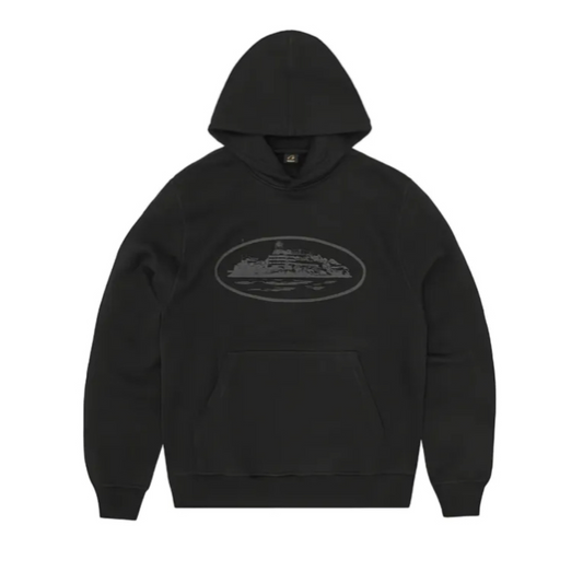 Corteiz Alcatraz Hoodie Black