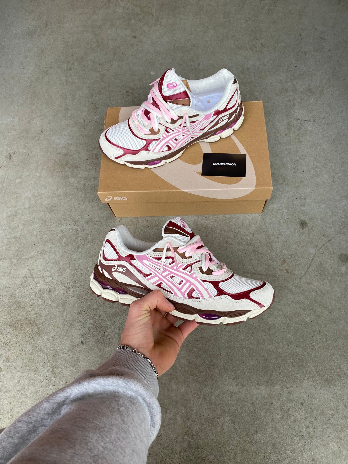 ASICS “Cream Sweet Pink”