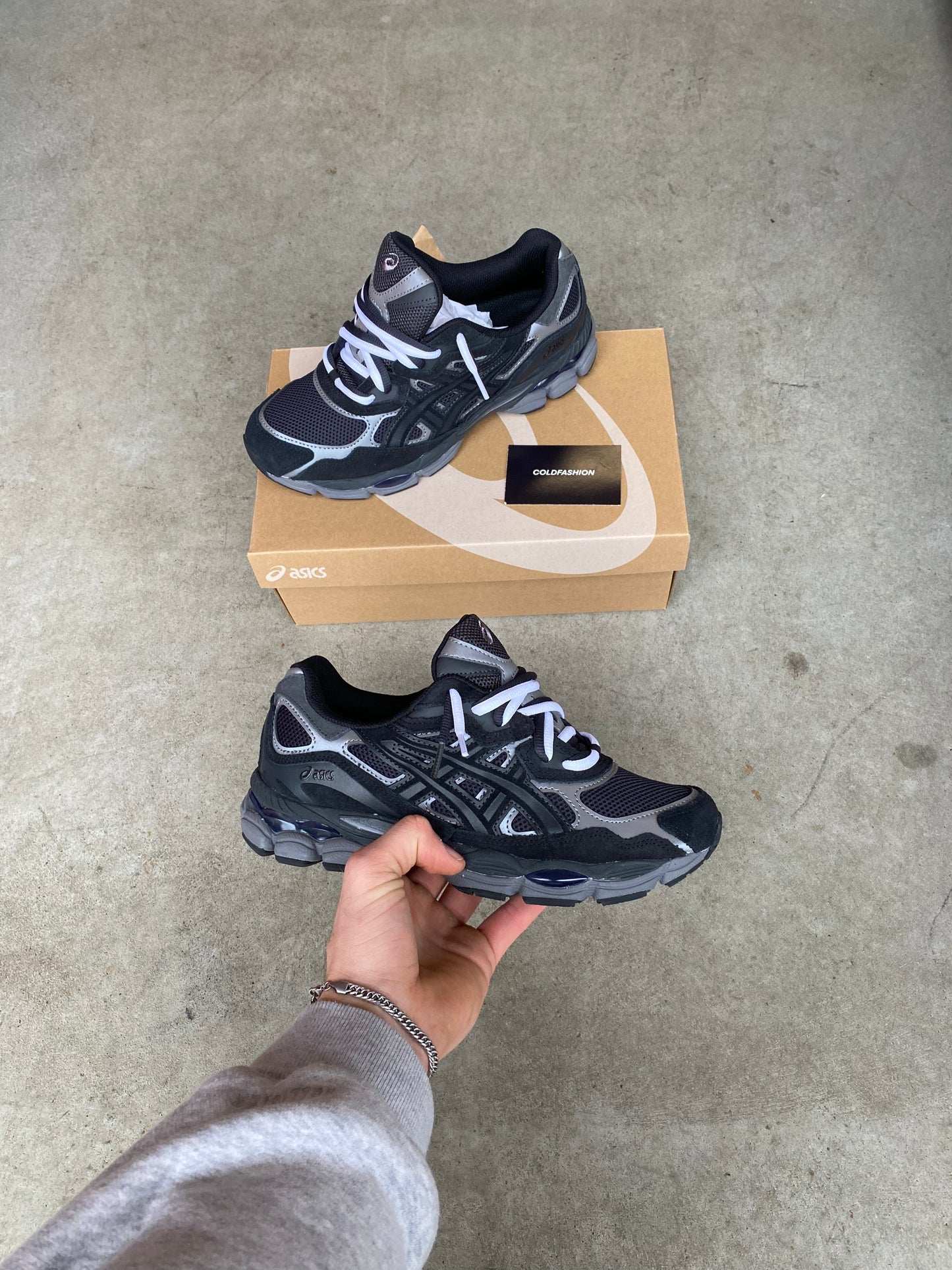 ASICS “Graphite Black”