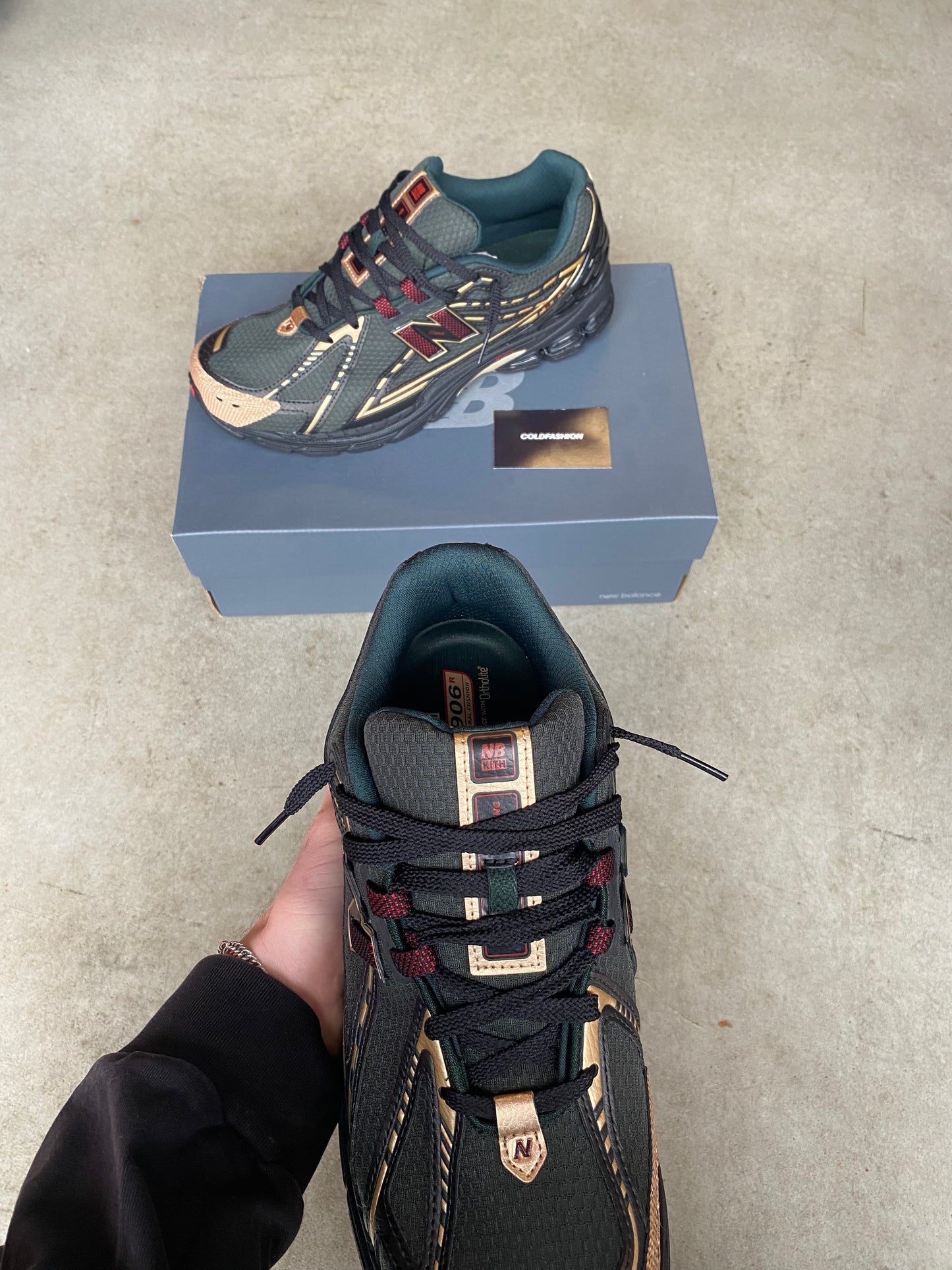 New Balance "Kith Black"