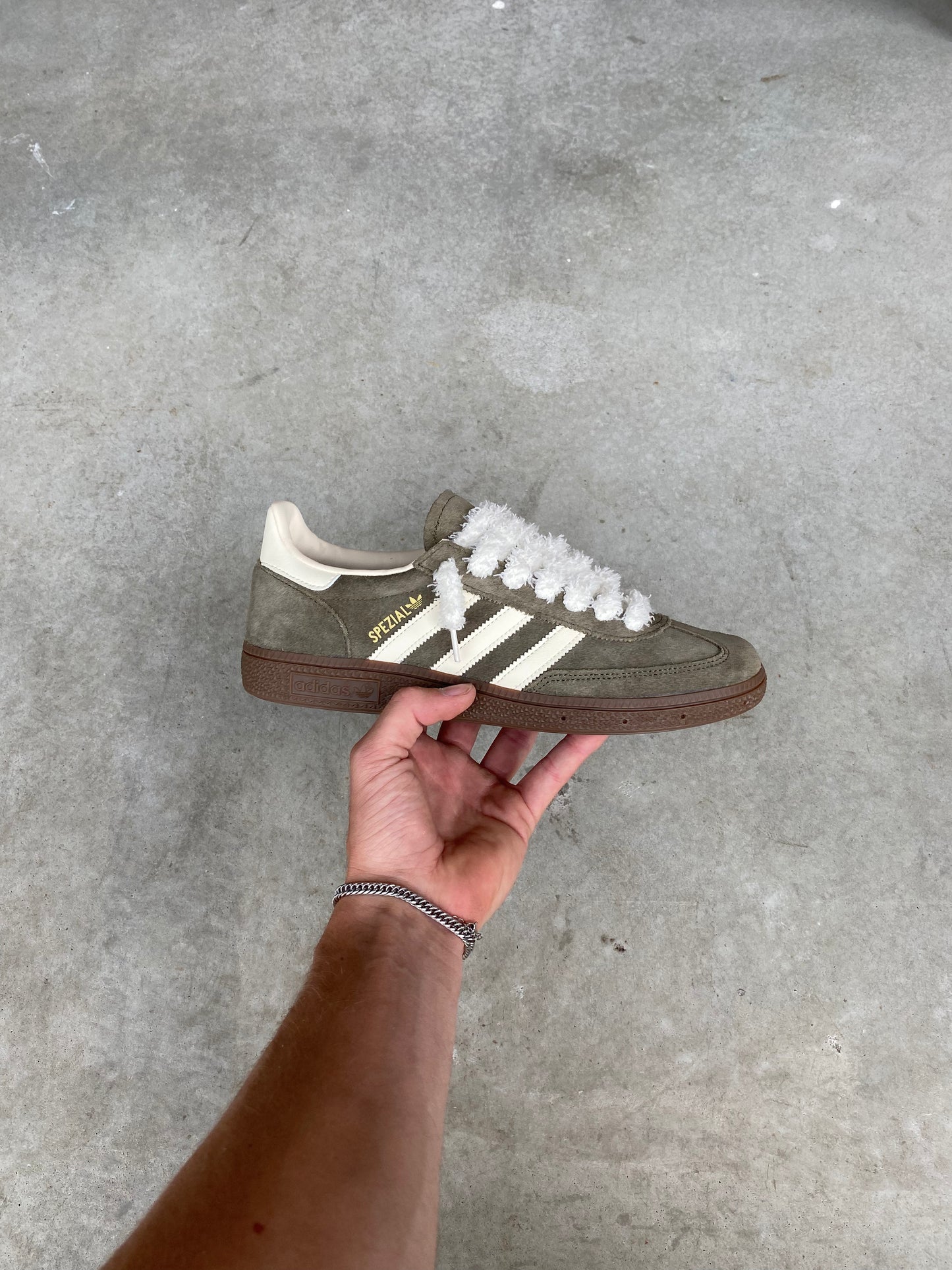 Adidas Spezial Olive Strata Cream White