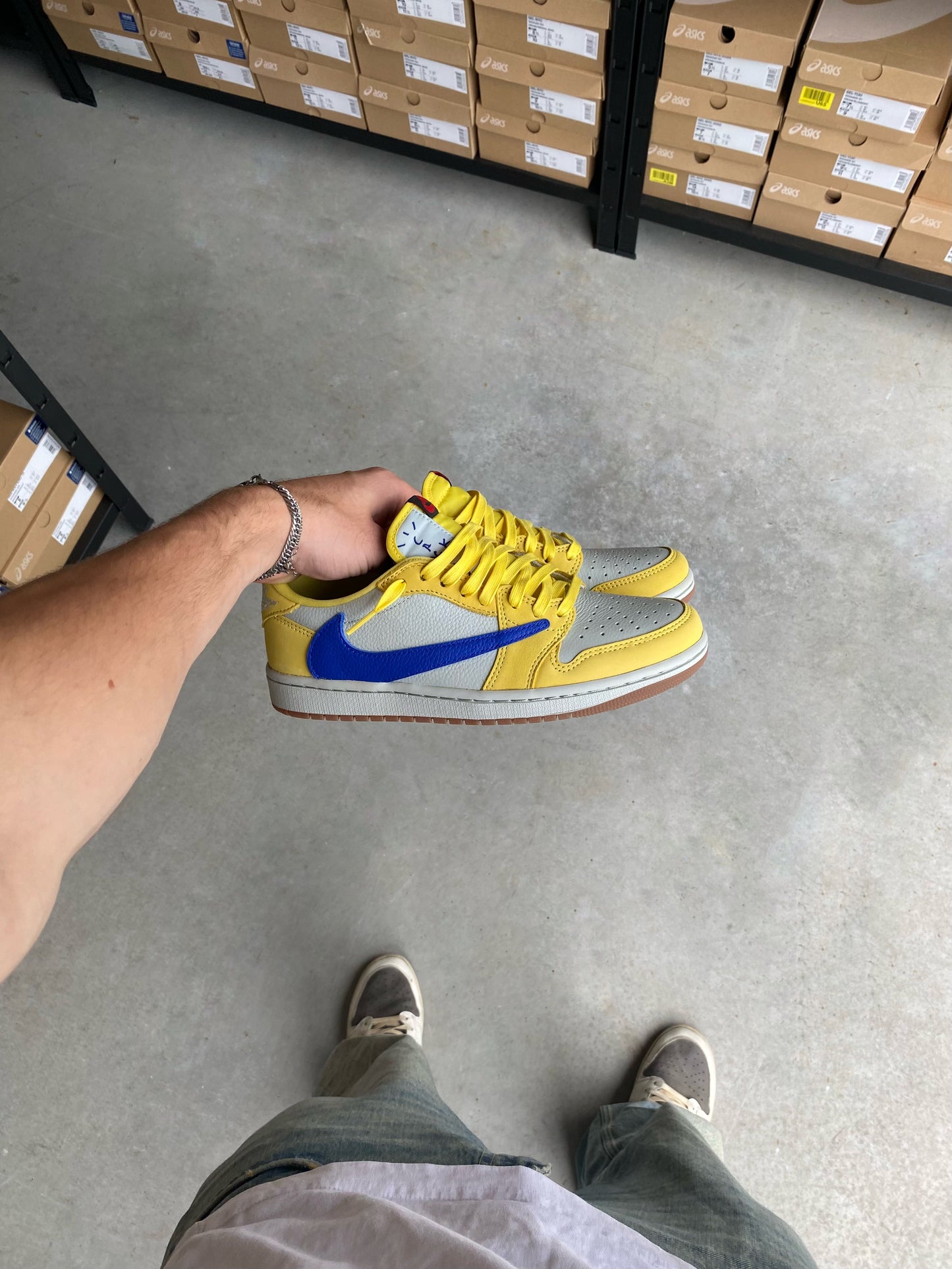 Travis Scott x Air Jordan 1 Low OG SP 'Canary'