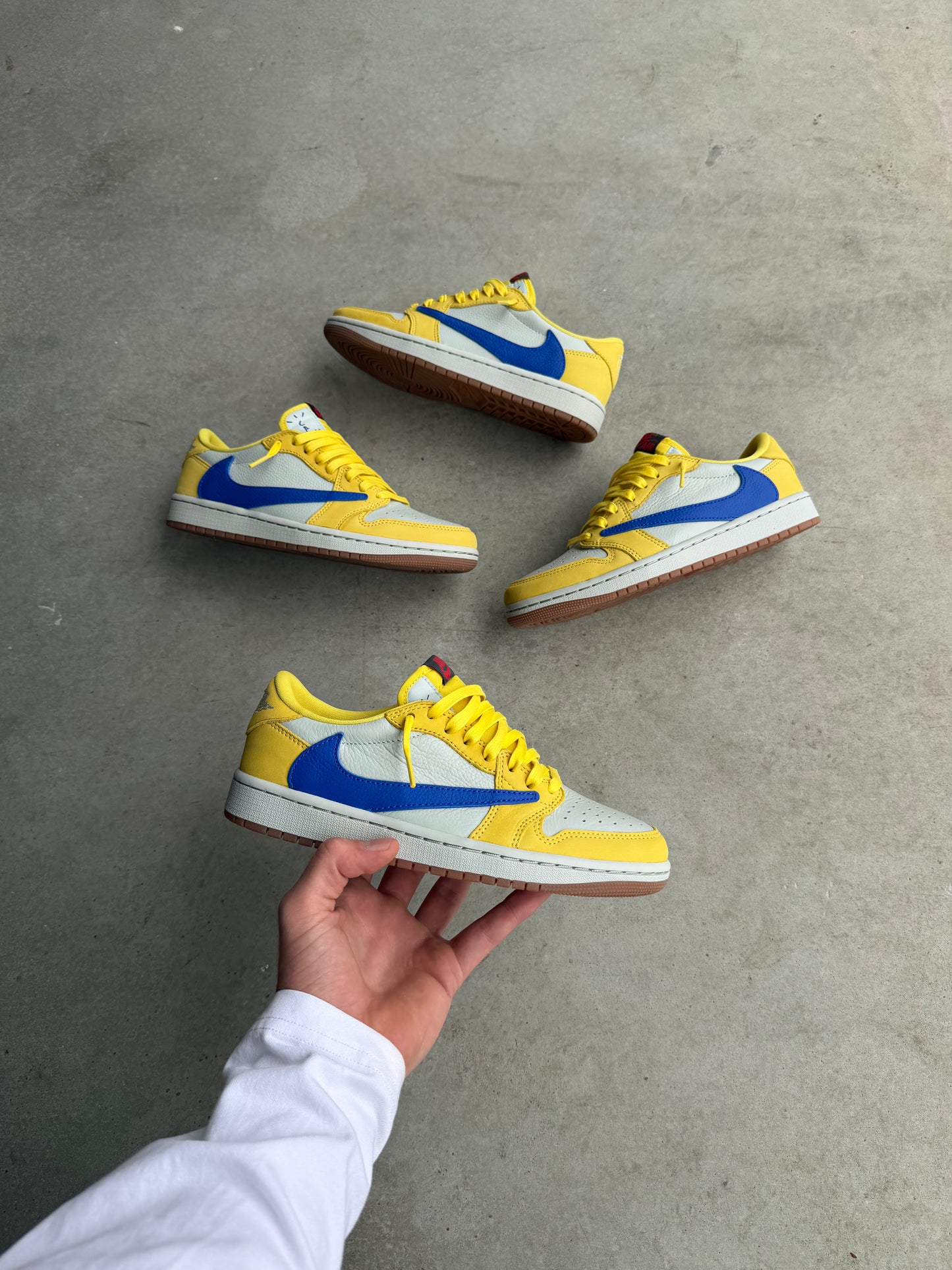 Travis Scott x Air Jordan 1 Low OG SP 'Canary'