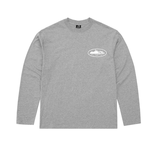 Corteiz OG Island Longsleeve Grey
