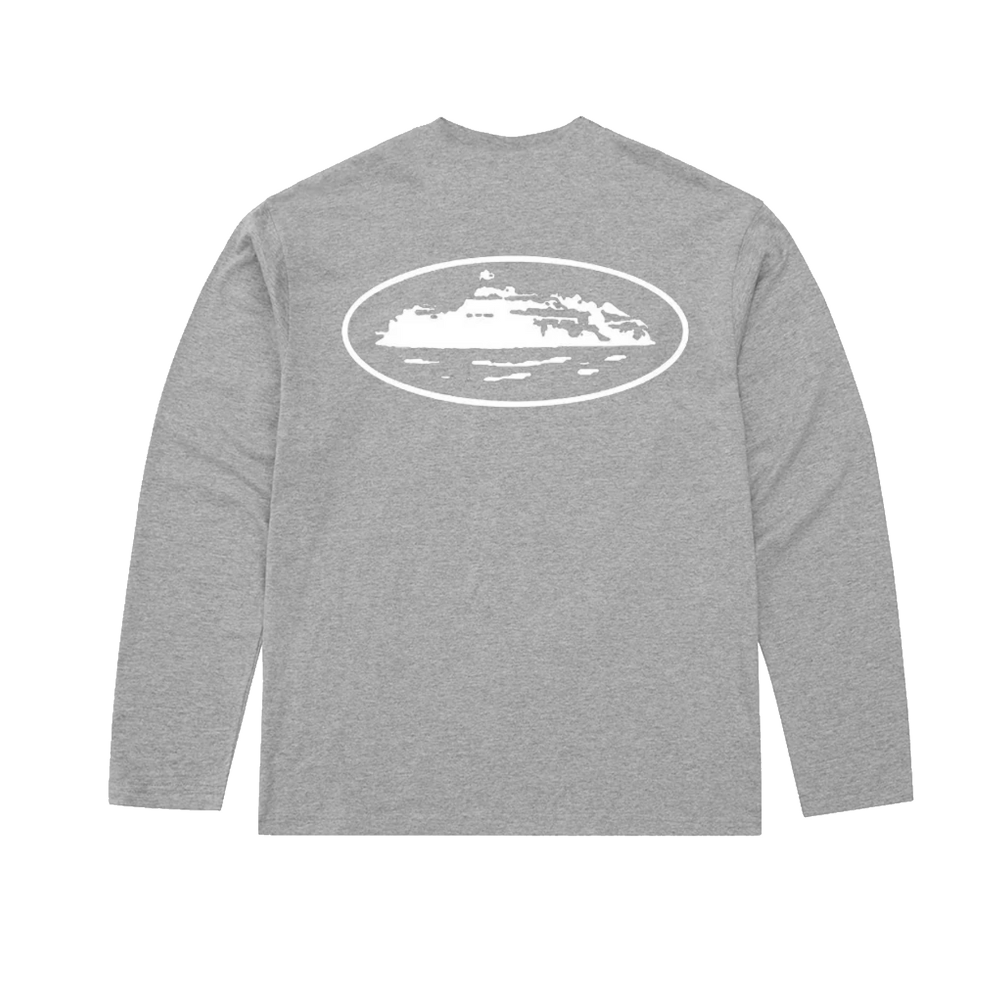 Corteiz OG Island Longsleeve Grey