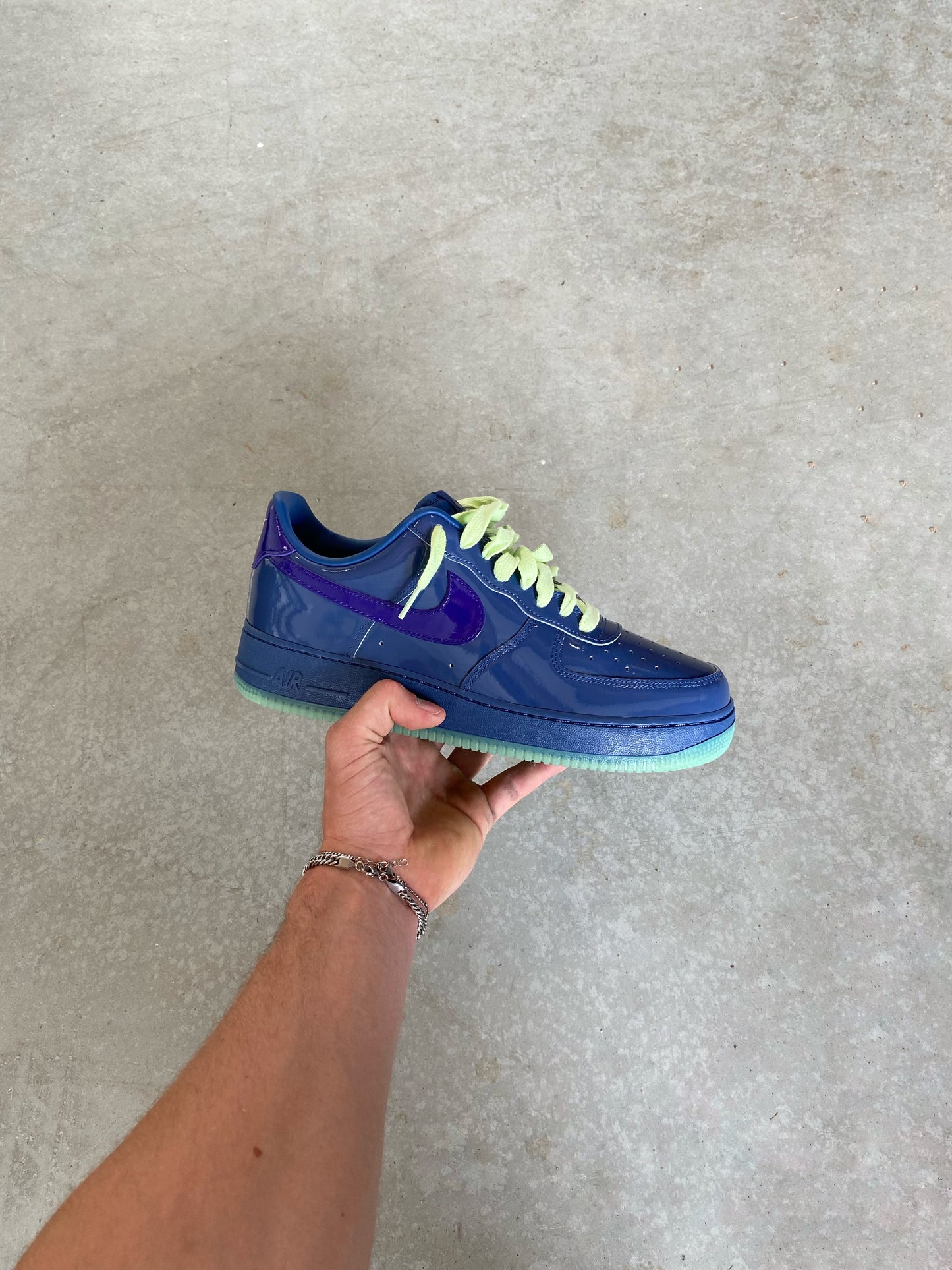 Nike Air Force 1 Low QS Patent Leather "Mystic Navy"