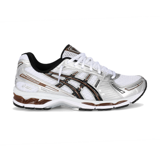 ASICS gel kayano “white graphite grey”