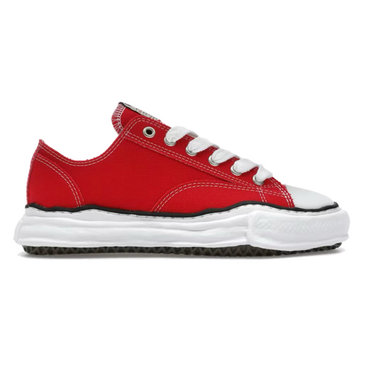 Maison Mihara Yasuhiro Peterson OG Sole Canvas Low Red