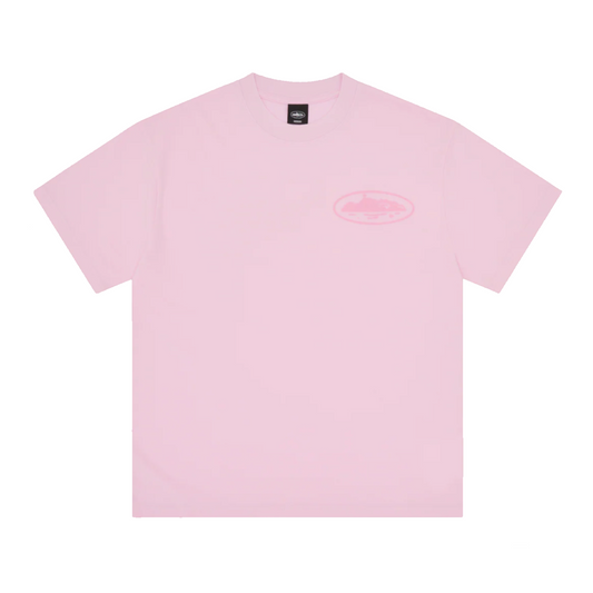 Corteiz Island Knockout Tee Pink