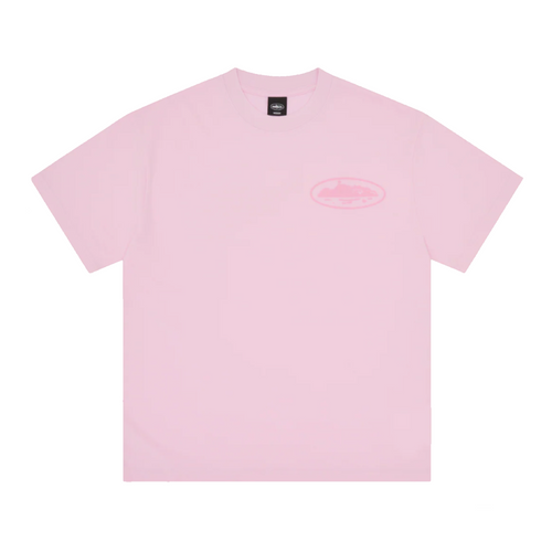 Corteiz Island Knockout Tee Pink