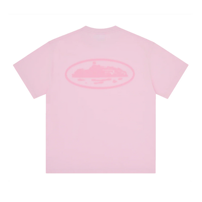 Corteiz Island Knockout Tee Pink