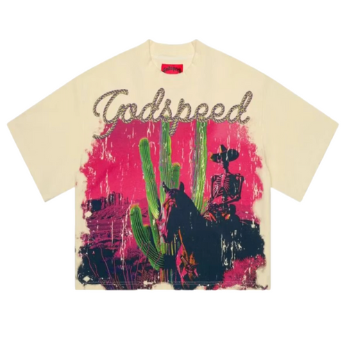 Godspeed Westworld Tee Bone Beige