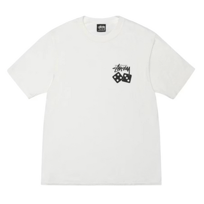 Stussy Dice Pigment Dyed Tee Natural