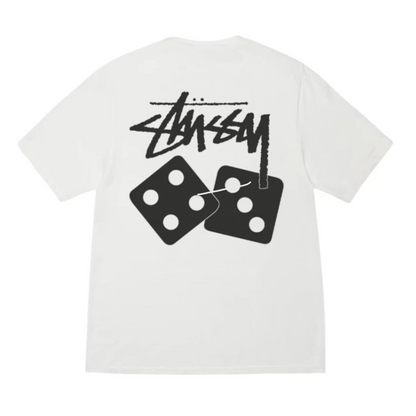 Stussy Dice Pigment Dyed Tee Natural