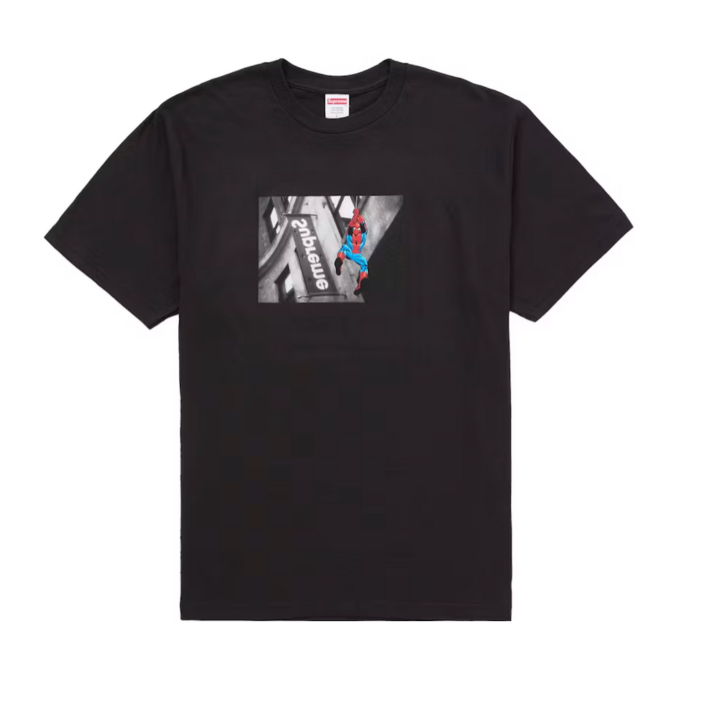 Supreme Spider-Man Photo T-Shirt Black