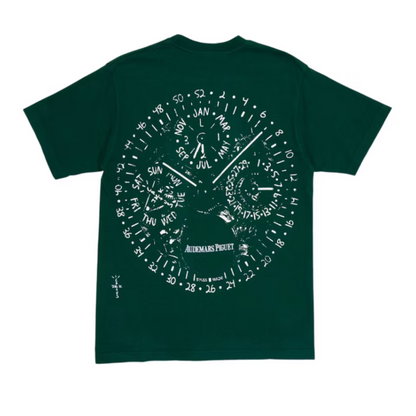 Travis Scott x Audemars Piguet Watch Face Tee Green