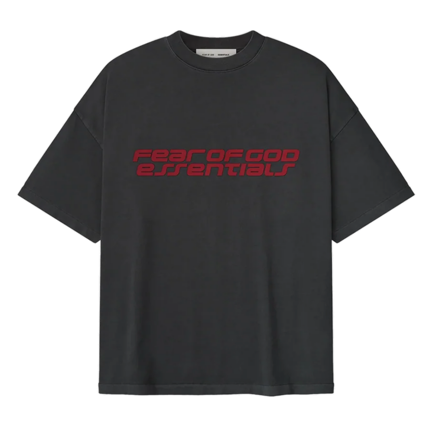 Essentials 90's Tee Iron Grey Red