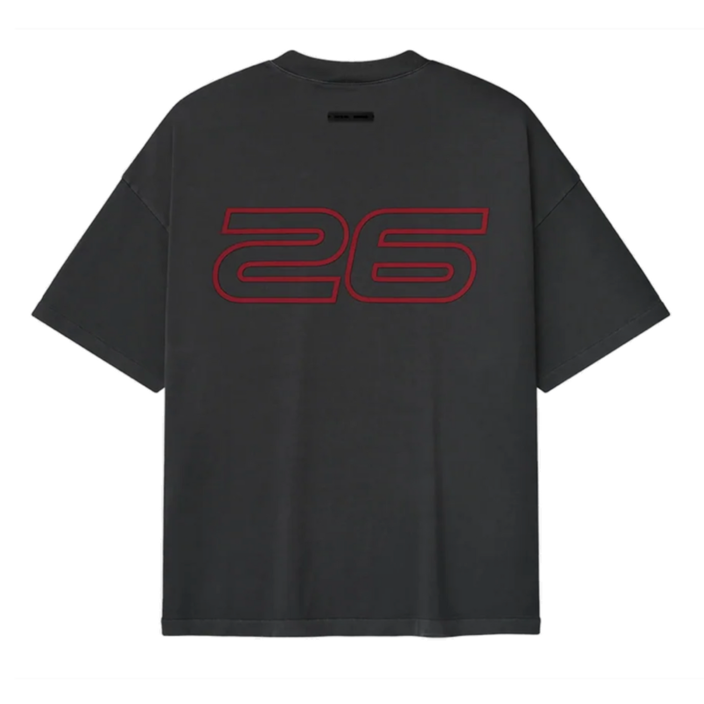 Essentials 90's Tee Iron Grey Red