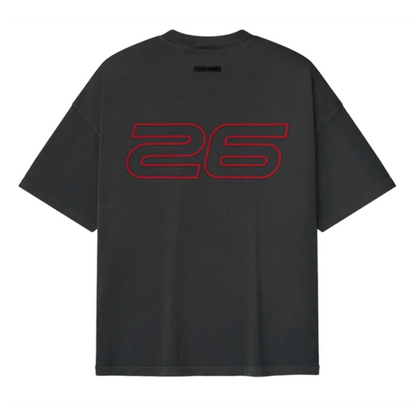 Essentials 90's Tee Iron Grey Red