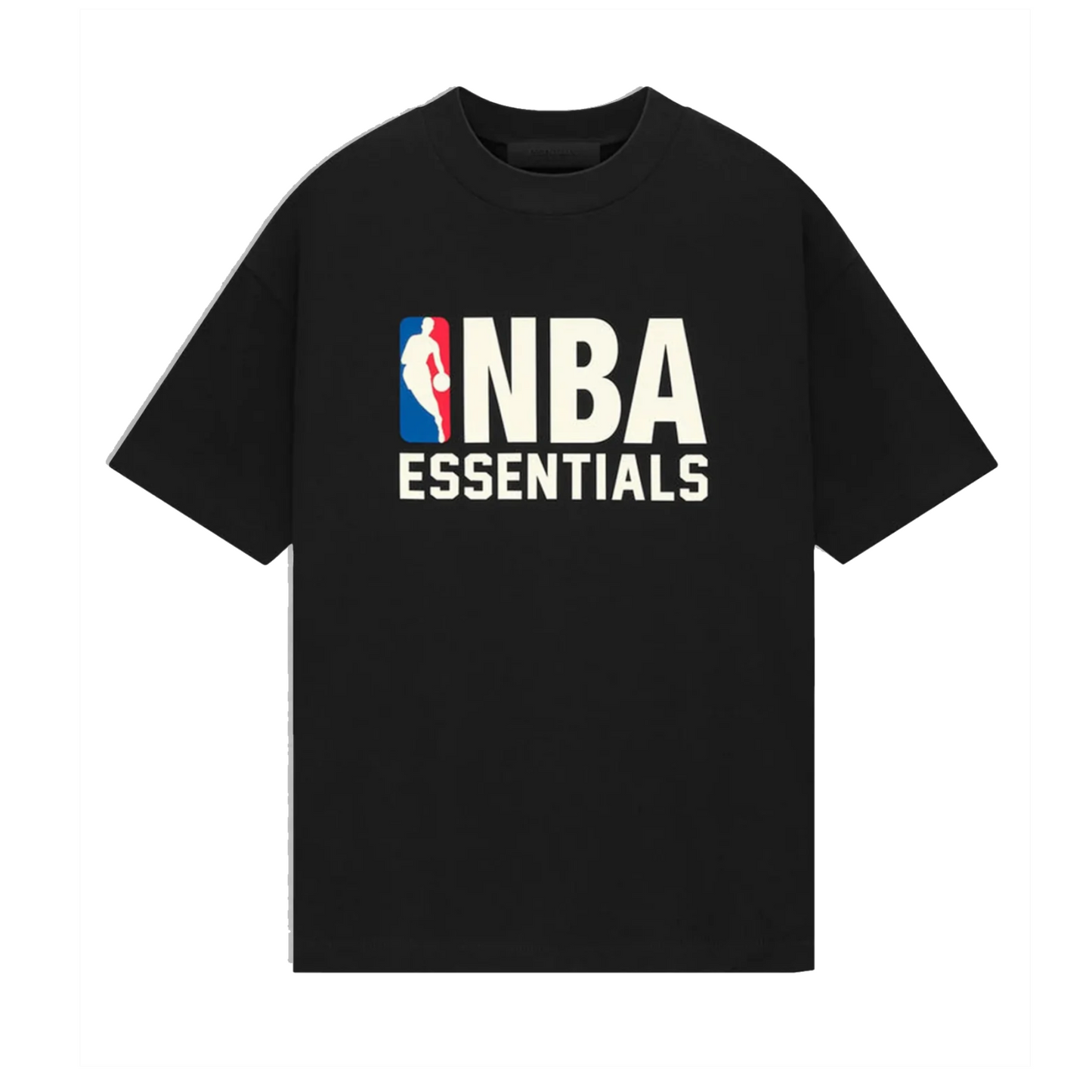 Essentials Nba Logo Tee Black