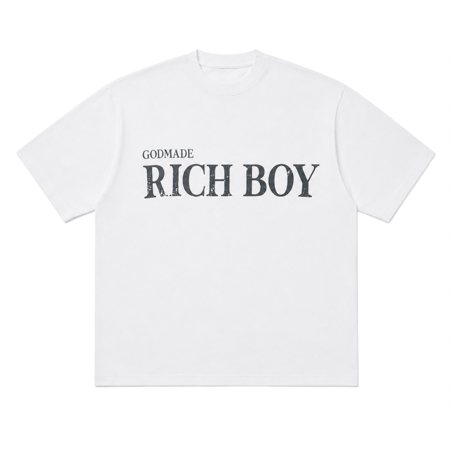 Godmade Rich Boy Tee Off White