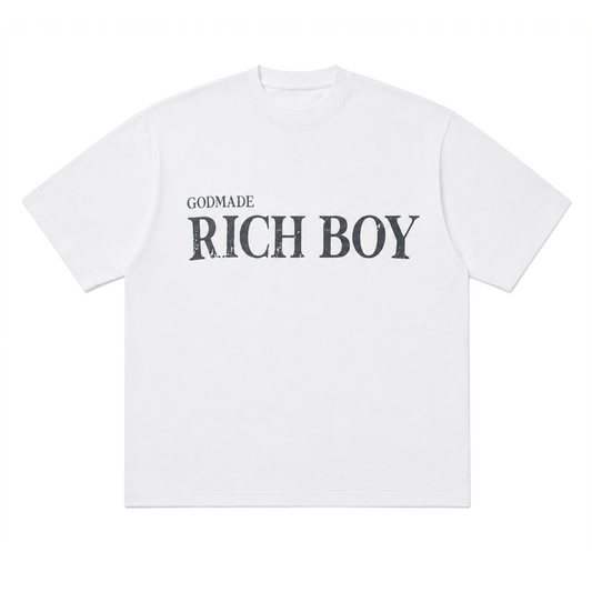 Godmade Rich Boy Tee Off White