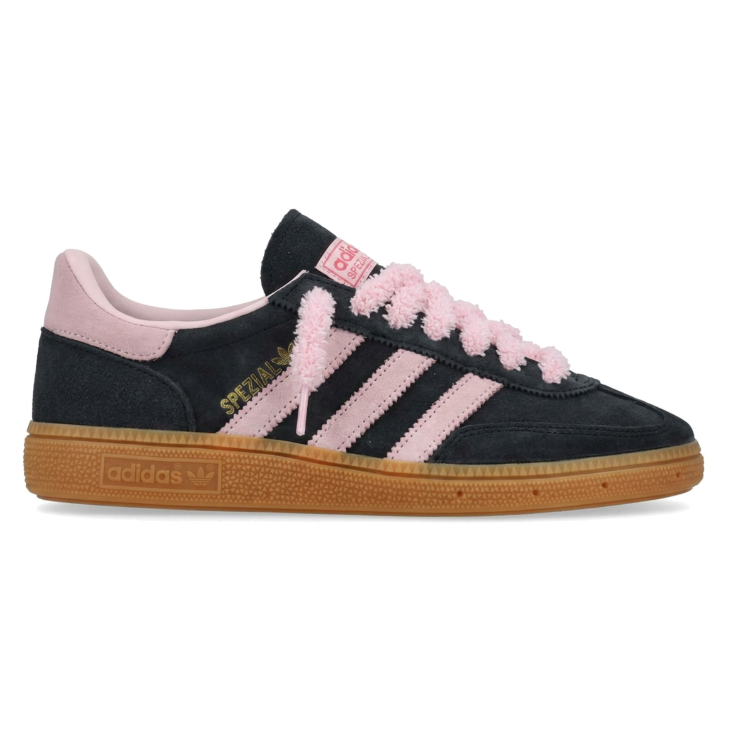 Adidas Spezial Core Black Clear Pink Gum