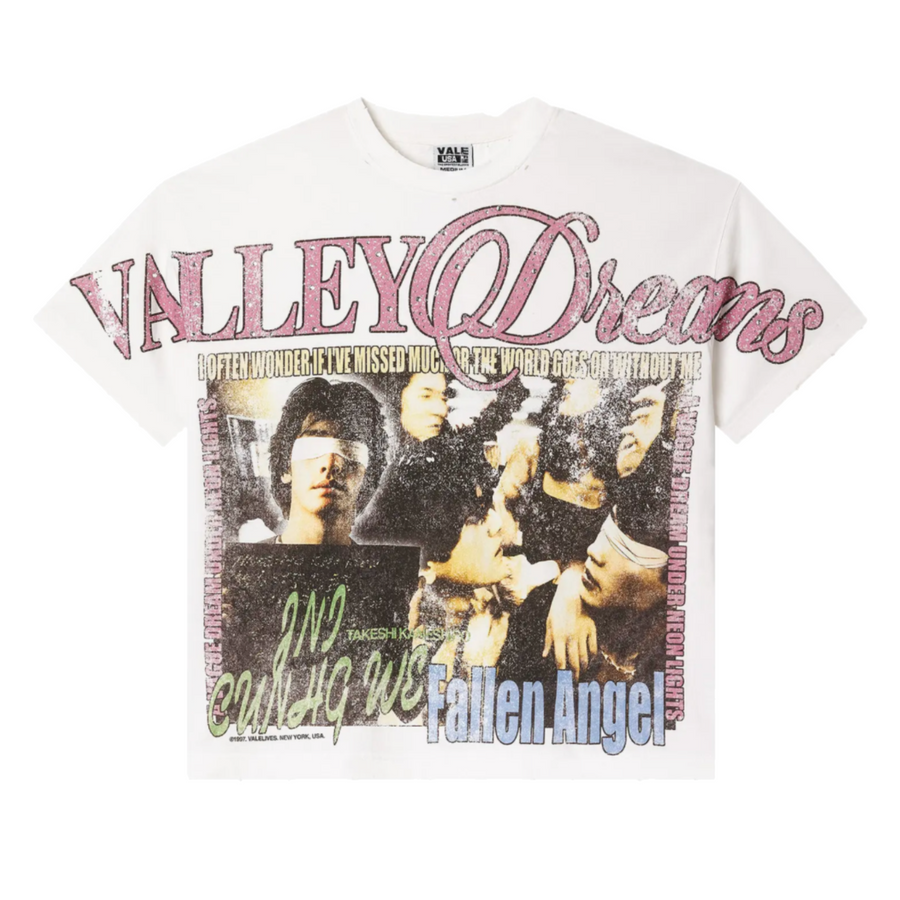 Vale Forever Fallen Bling Tee White