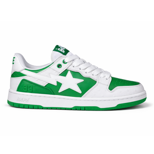 A Bathing Ape Sk8 Sta “green white”