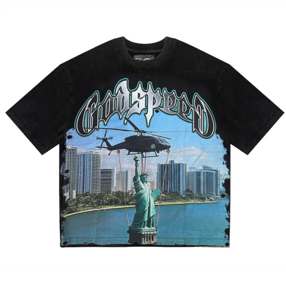 Godspeed Miami Liberty Lift Tee Black