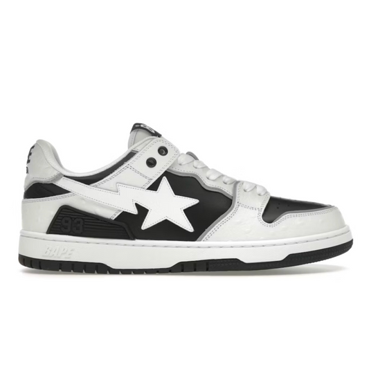 A Bathing Ape Sk8 Sta “black white”