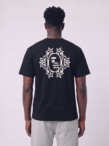 BAPE Logo Relaxed Tee Black